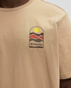 Columbia Explorers Canyon™ Back SS Tee Brown Mens Shortsleefe