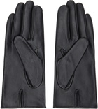 stein Black Leather Gloves