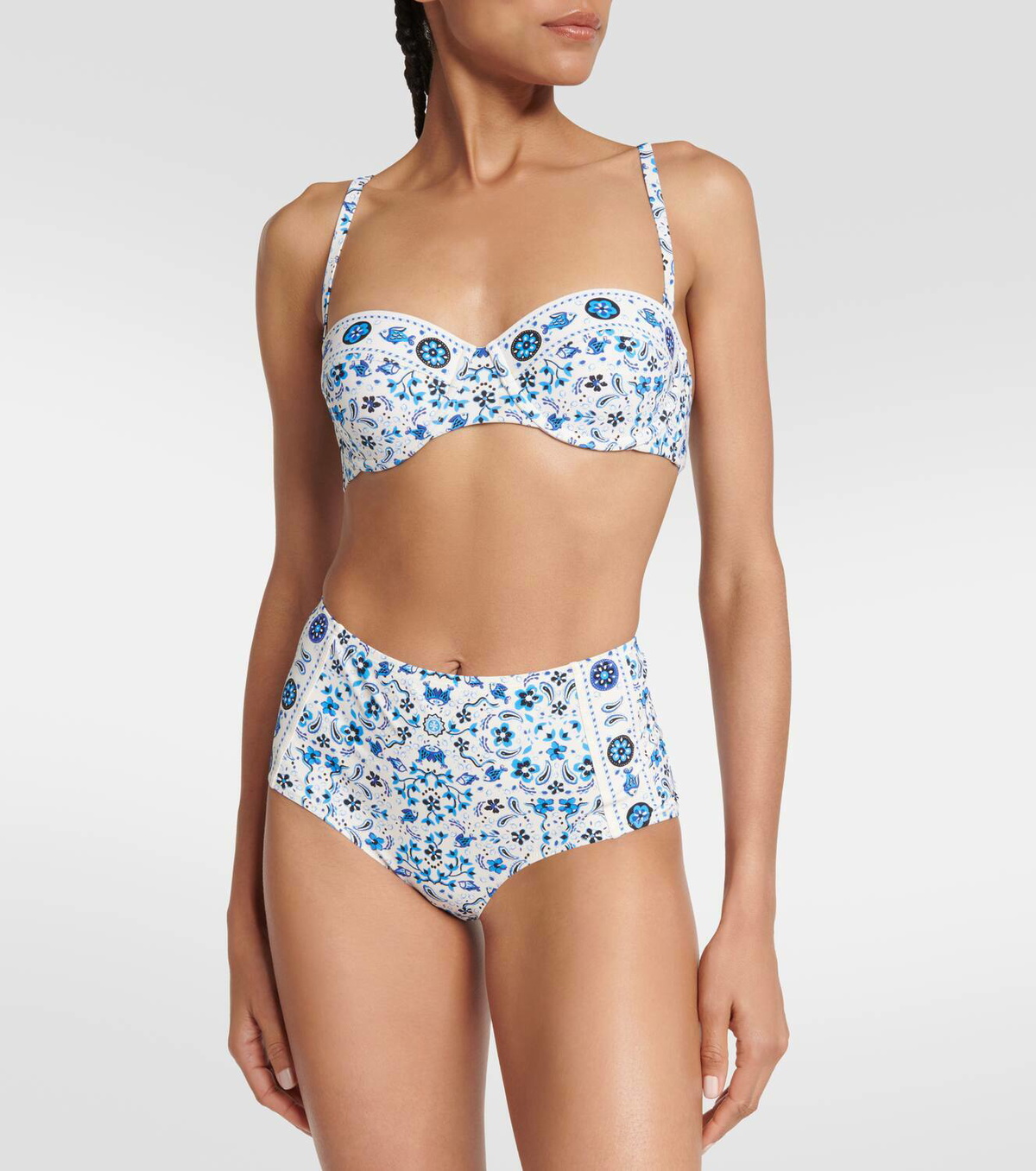 Tory Burch Printed bikini top