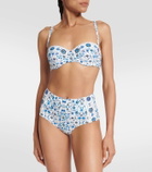 Tory Burch Printed bikini top