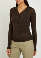 Joseph Gillies Cashmere top Brown