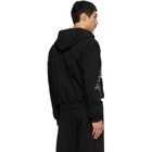 Chopova Lowena Black Feelings Panic Zip Hoodie