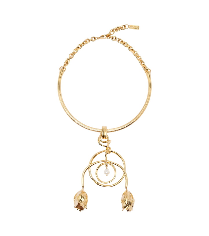 Photo: Chloé Gold-plated pearl necklace