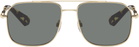 Burberry Gold Metal Sunglasses
