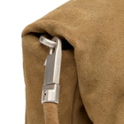 Rick Owens Women's Shoulder Pillow Griffin Bag in Sumi Brown 