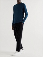 Sunspel - Slim-Fit Merino Wool Sweater - Blue