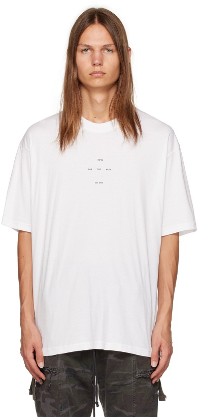 Photo: Song for the Mute White Oversized T-Shirt