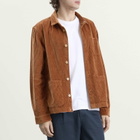 Folk Men's Assembly Jacket in Clay Chunky Cord