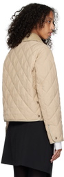 Burberry Beige Lanford Jacket