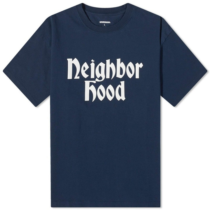 Photo: Neighborhood Men's SS-10 T-Shirt in Navy