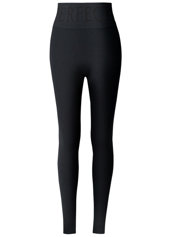 Photo: Perfect Moment Seamless Thermal Leggings Black