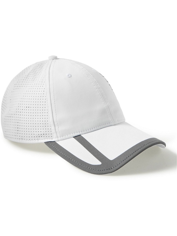 Photo: Bogner - Samy1 Logo-Print Perforated Shell Baseball Cap - White
