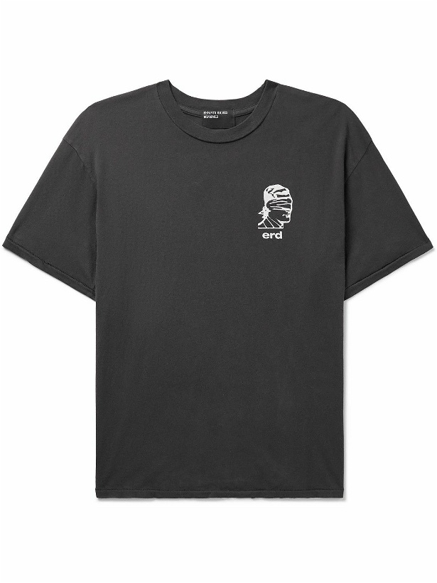 Photo: Enfants Riches Déprimés - Logo-Print Cotton-Jersey T-Shirt - Black
