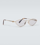 Miu Miu Miu Regard oval sunglasses