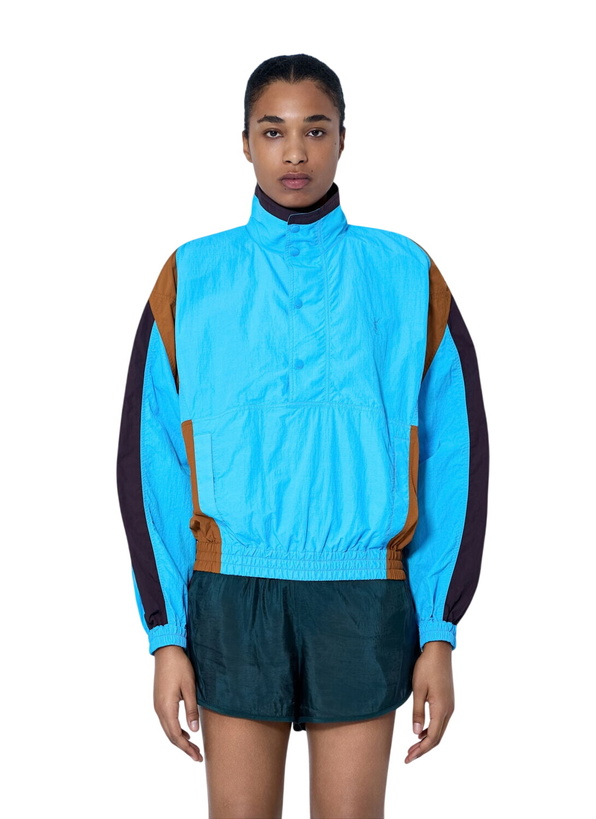 Photo: Saint Laurent High-Neck Windbreaker Jacket