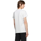 Balmain White and Multicolor Mountain Logo T-Shirt