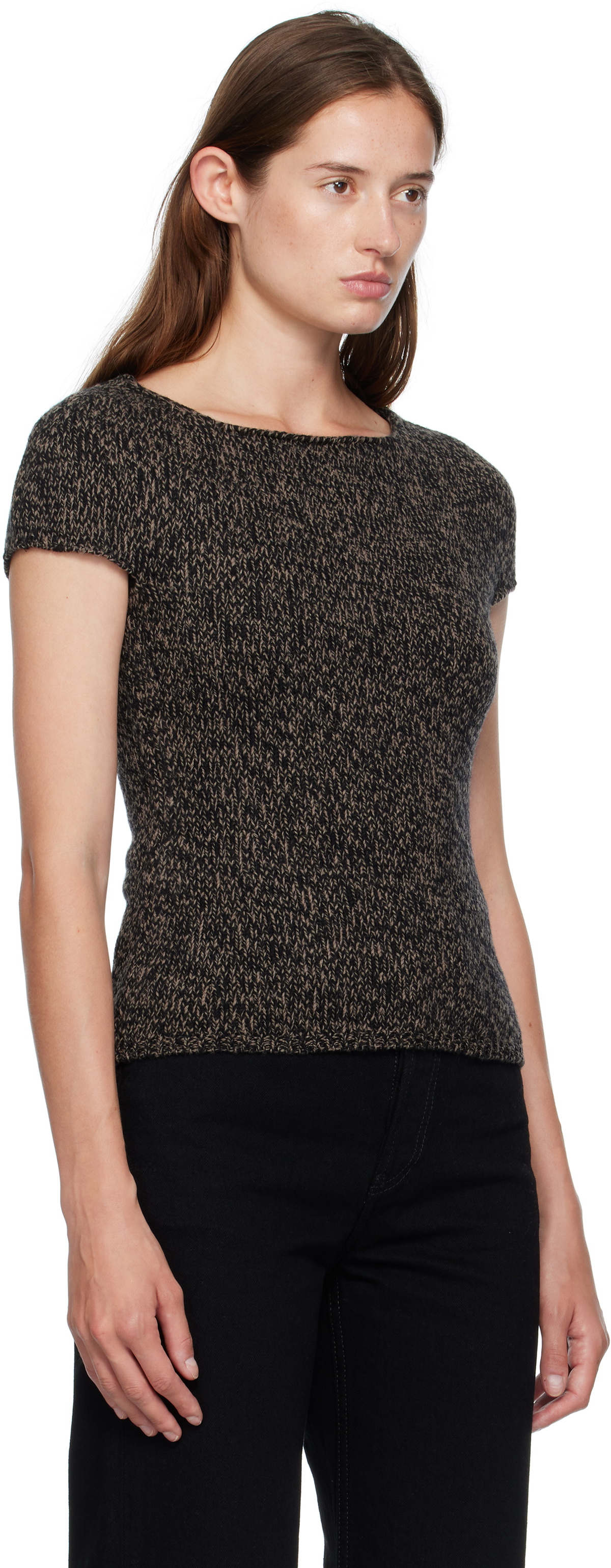 OUR LEGACY Brown Sculpt Top