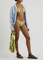 Damson Madder Striped Bikini Briefs Multicoloured