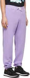 PS by Paul Smith Purple Flocked Happy Lounge Pants