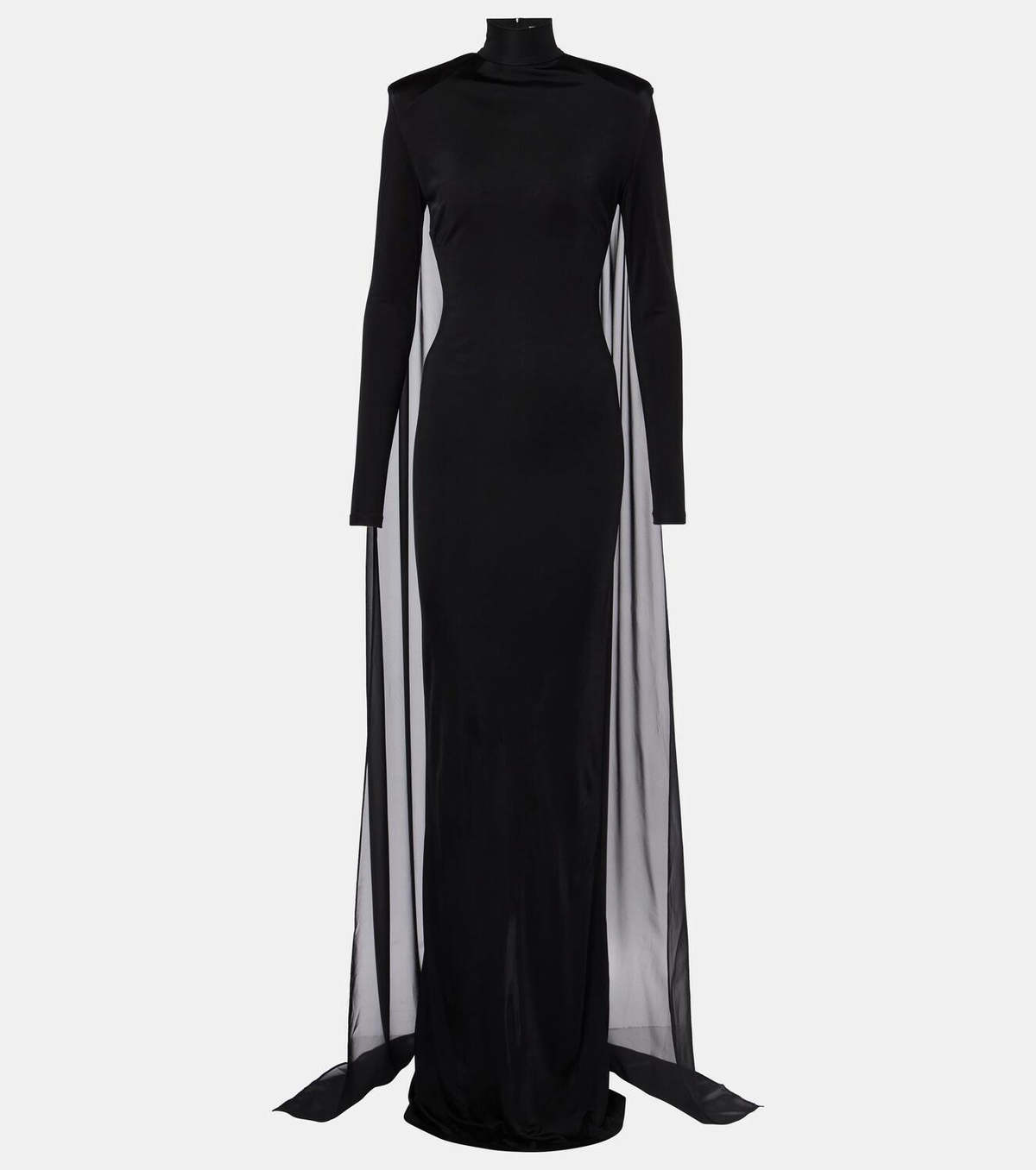 The New Arrivals Ilkyaz Ozel Xanthe jersey tulle gown The New Arrivals  Ilkyaz Ozel