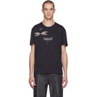 Valentino Navy Dragon Fly T-Shirt