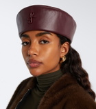 Ruslan Baginskiy Logo leather hat