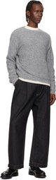 Studio Nicholson Gray Camden Knit Sweater