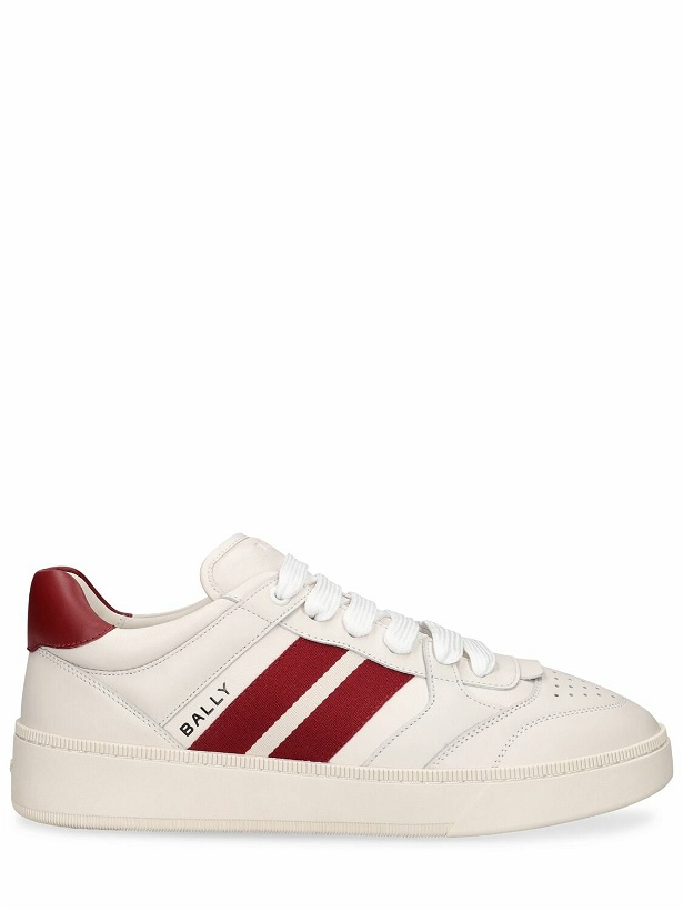 Photo: BALLY - Rebby Leather Low Sneakers