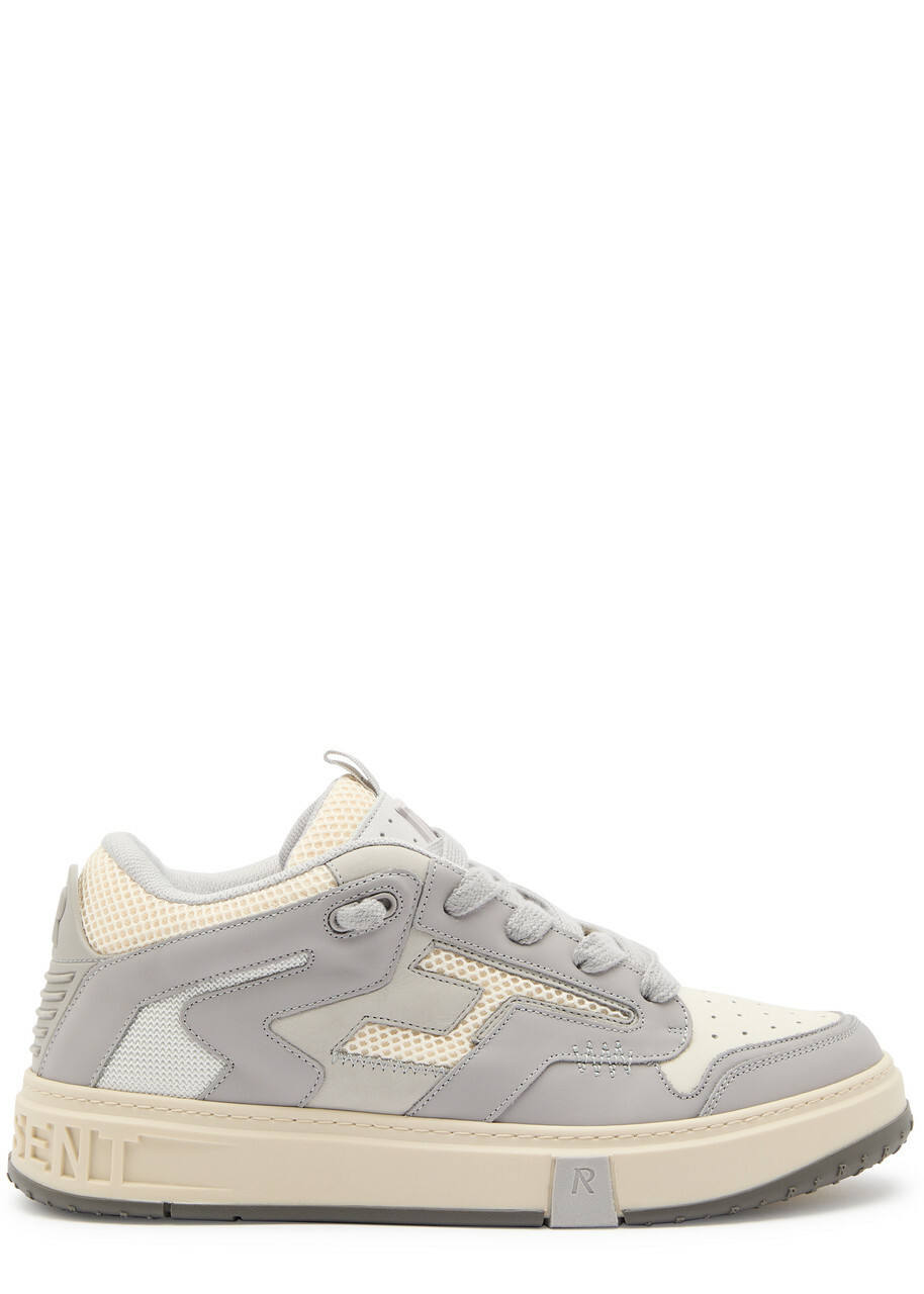 Represent Reptor 2 Panelled Mesh Sneakers Grey Represent