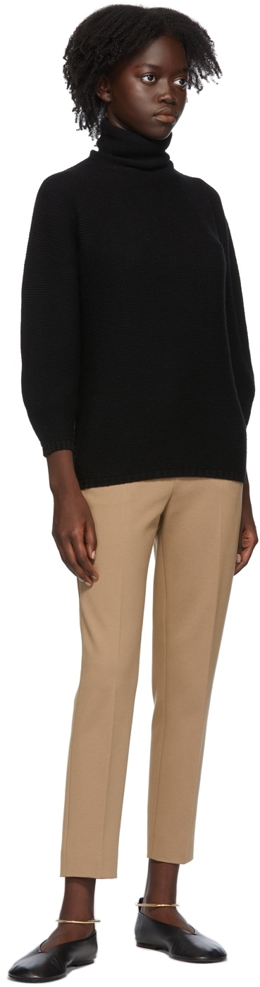 Max Mara Women's Pegno Viscose Blend Trousers Beige main image 1