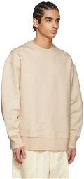 Y-3 Beige Cotton Sweatshirt