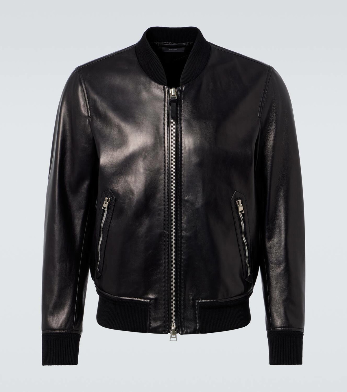 ボトムスその他 Tom Ford Fitted Lamb Leather Jacket With Spear Lapels Tom Ford Fitted Lamb Leather Jacket With Spear Lapels Blazer