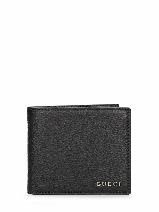 Photo: GUCCI - Script Leather Wallet