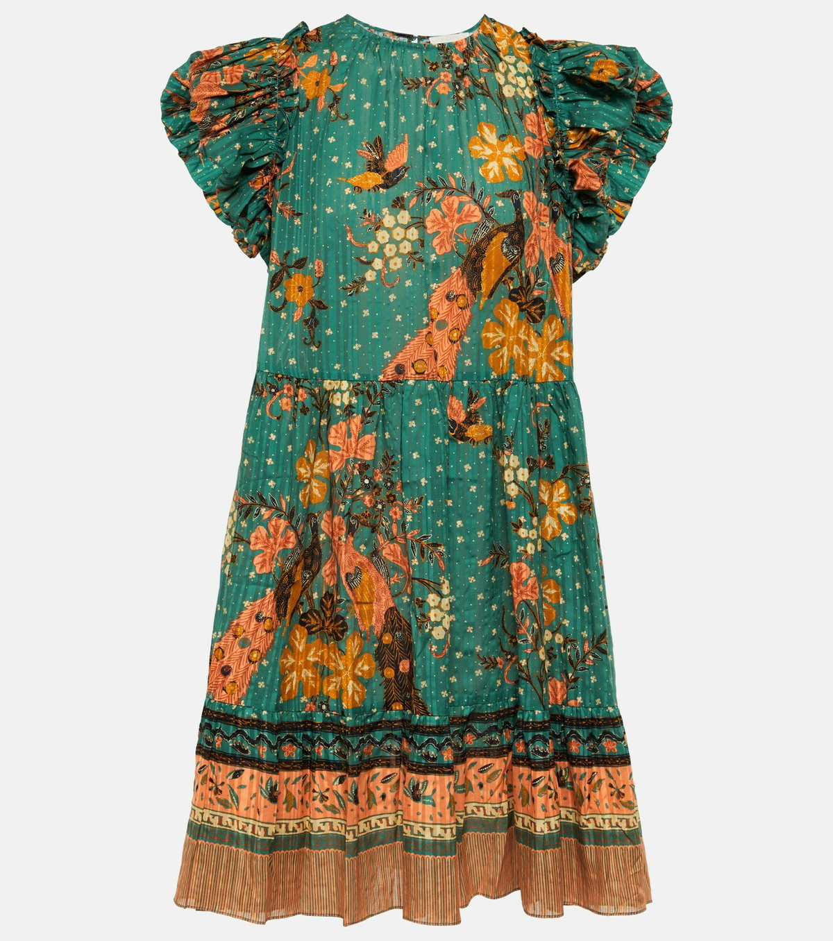 Ulla Johnson Etta printed cotton-blend minidress Ulla Johnson