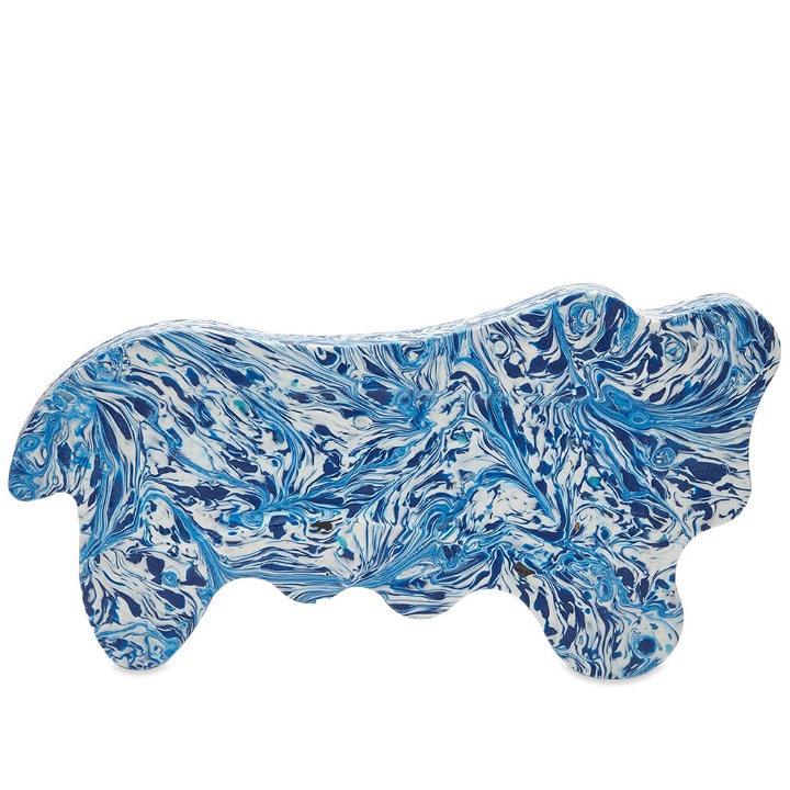 Photo: Space Available Melted Structures Desk Tray in Blue Wave