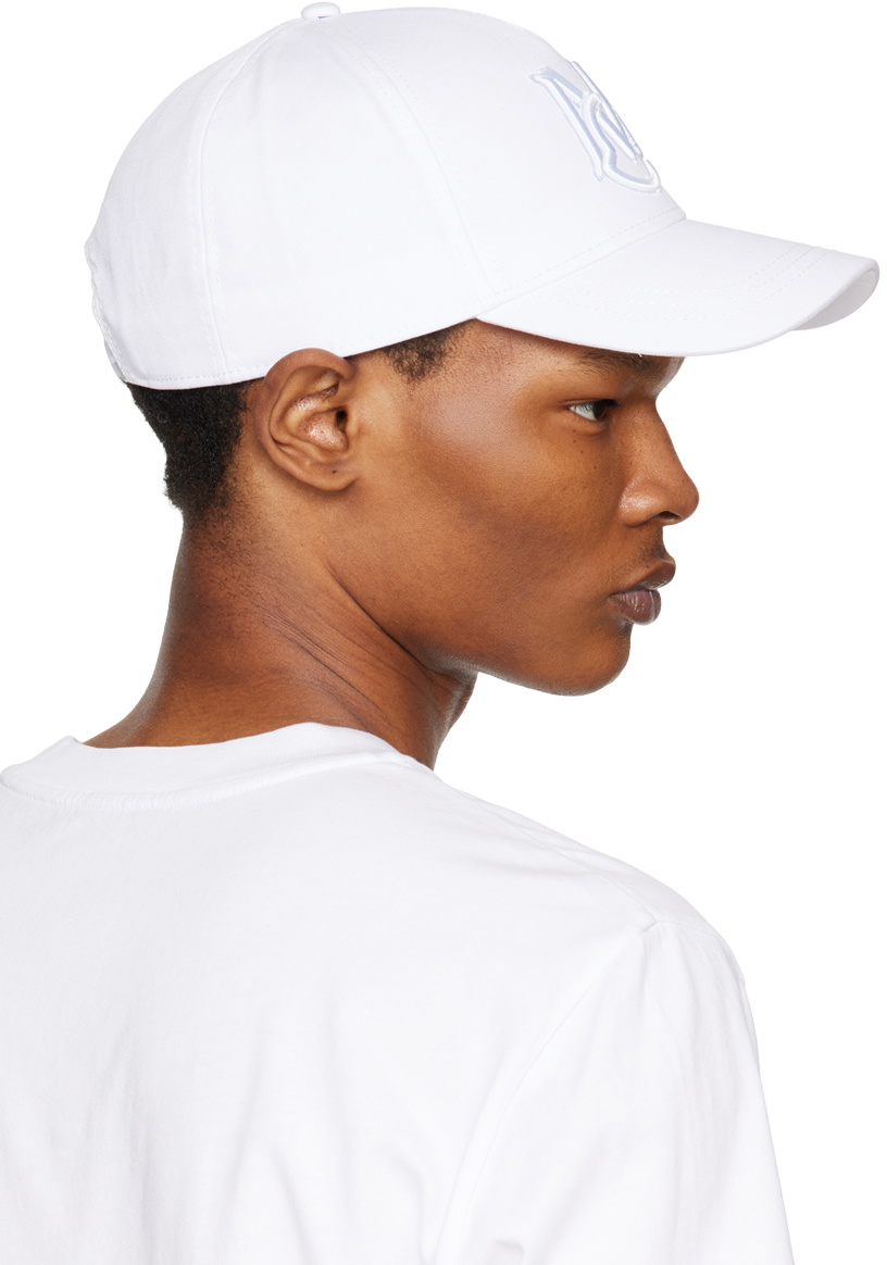 MONCLER キャップ 白 ホワイト モンクレール WHITE】モンクレール キャップ