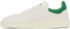 Lacoste White & Green Baseshot Premium Sneakers