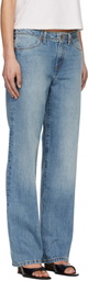 Re/Done Blue 'The Sanasa' Jeans