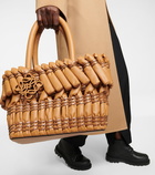 Loewe - Tubular Basket leather tote bag