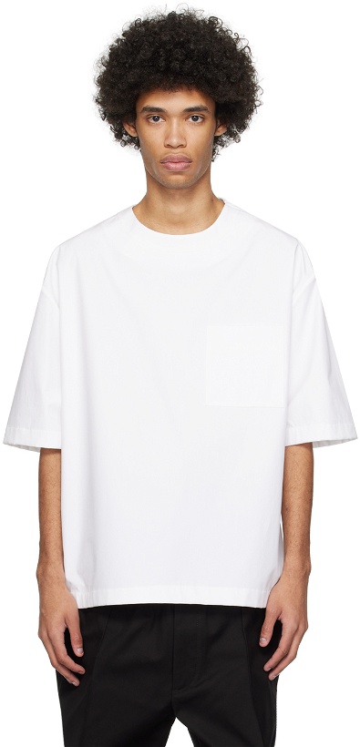 Photo: Valentino White Pocket T-Shirt