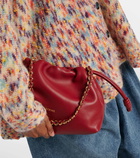 Loewe Flamenco Medium leather clutch