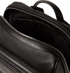 Smythson - Full-Grain Leather Backpack - Black