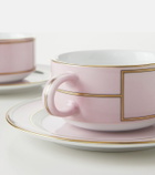 Ginori 1735 Diva set of 2 teacups and saucers