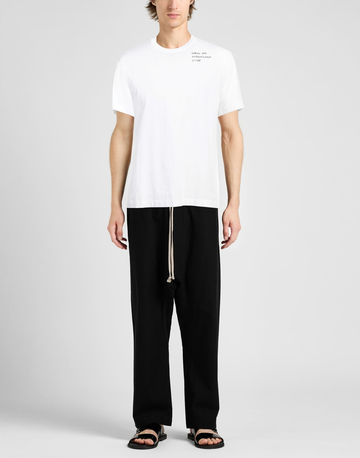 Neil Barrett Mens T-shirt in White