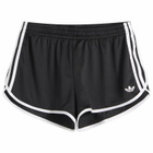 Adidas Women's 3 Stripe Sprinter Short in Black/White