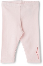 Marc Jacobs Baby Pink 'The Snapshot Trompe L'œil' Dress & Leggings Set