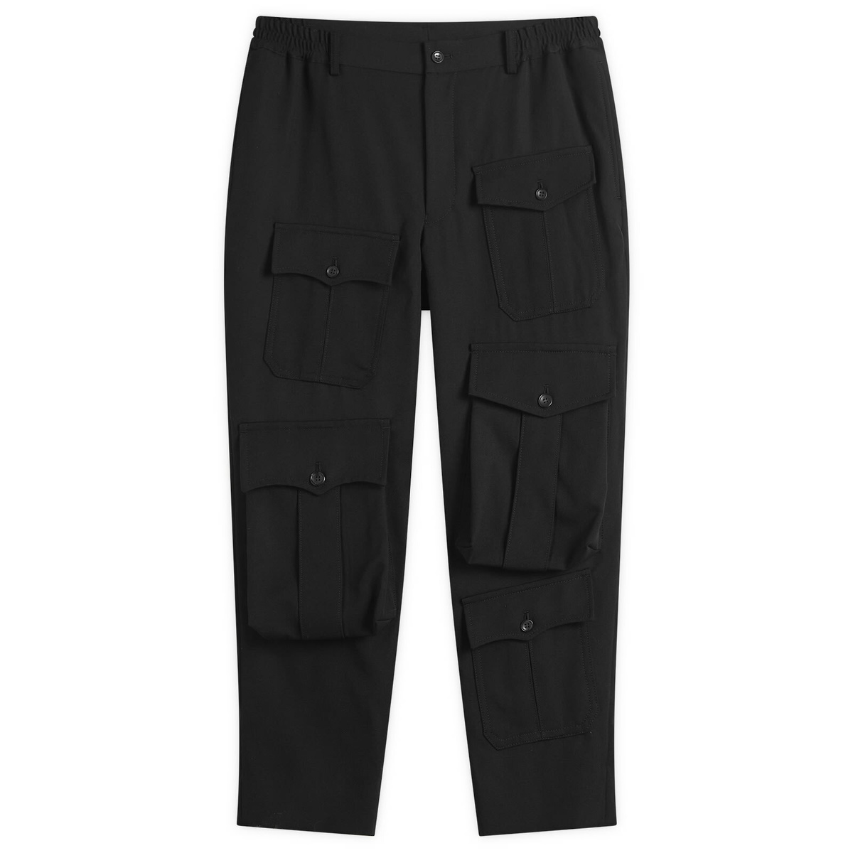 Comme des Garçons Homme Plus Men's Multi Pocket Cargo in Black