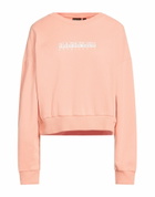 Napapijri Womens Sweatshirt in Salmon pink