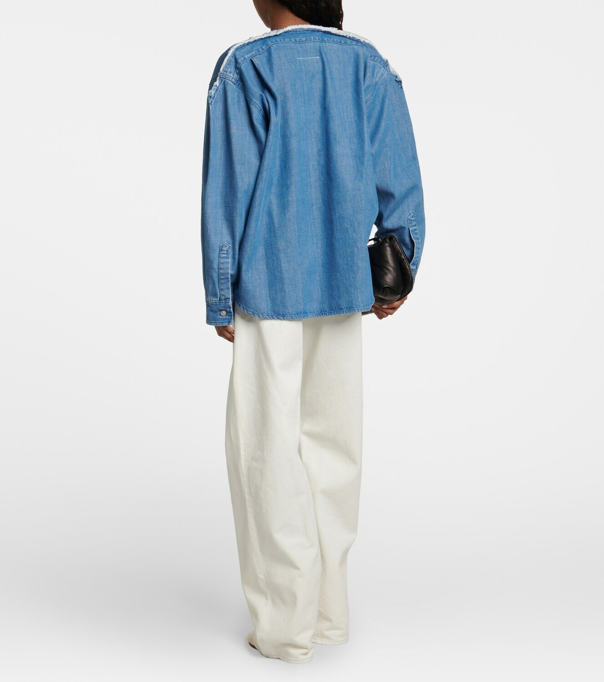 MM6 Maison Margiela Women's Shirt Blue