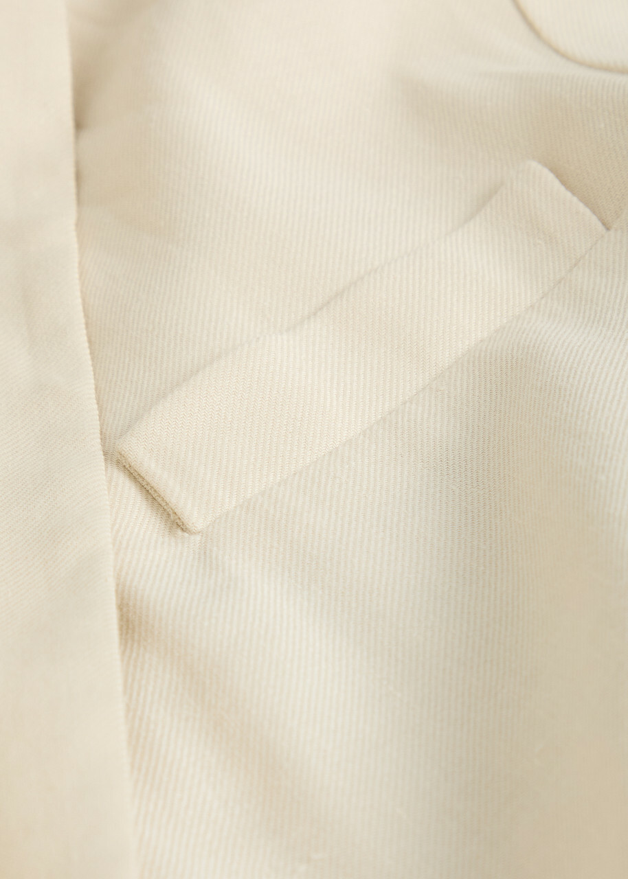 Lestrange The Linen Blazer White